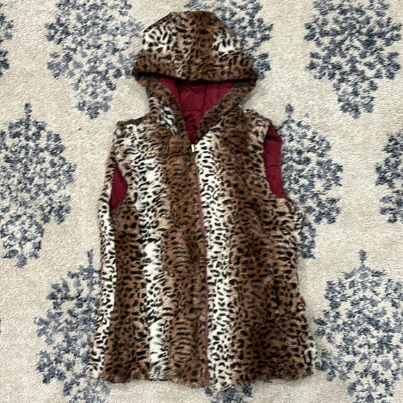 🌟SALE Louise Paris Reversible Vest size small - Picture 2 of 4